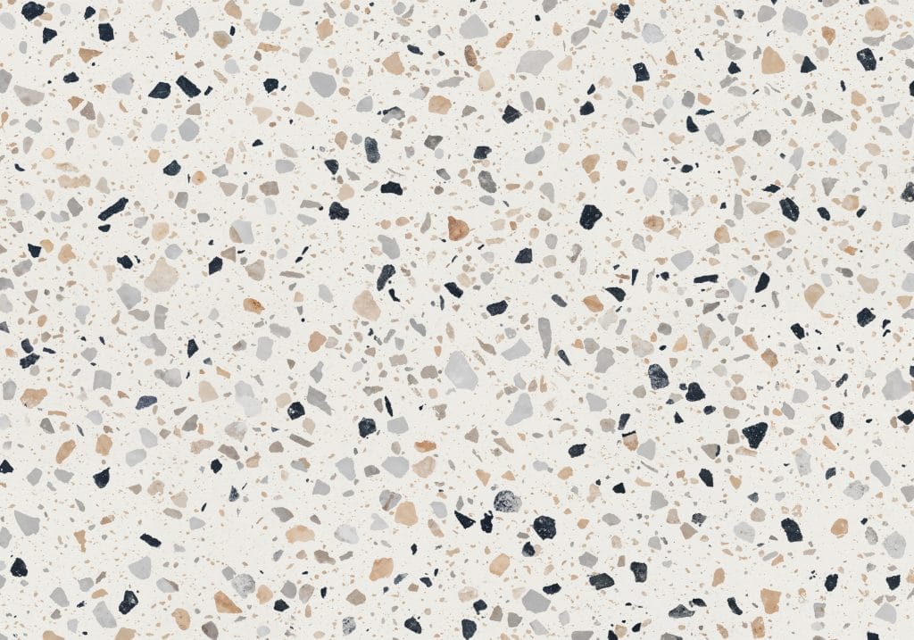 Ponçage diamanté et lustrage haute brillance de sol en granito et terrazzo.