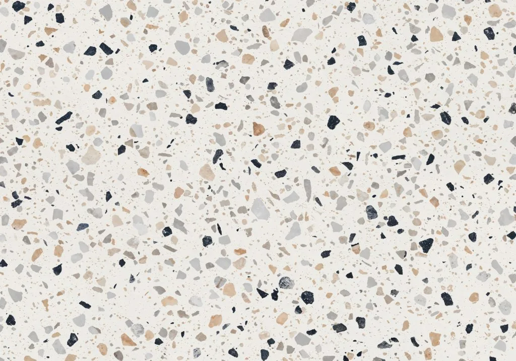 Ponçage diamanté et lustrage haute brillance de sol en granito et terrazzo.